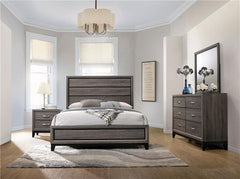 Watson 4-piece Queen Bedroom Set Grey Oak - 212421Q-S4