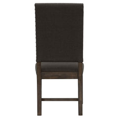 Twain Upholstered Side Chairs Warm Grey (Set of 2) - 109142