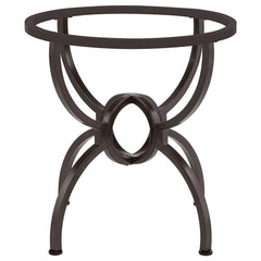 Aviano Dining Table Base Gunmetal - 108291