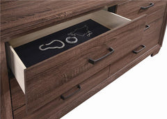 Brandon 4-piece Queen Bedroom Set Warm Brown - 205321Q-S4