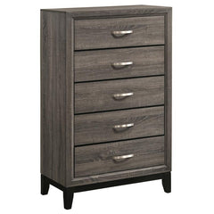 Watson 5-piece California King Bedroom Set Grey Oak - 212421KW-S5
