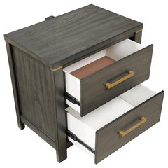 Kieran 4-piece Eastern King Bedroom Set Grey - 224741KE-S4
