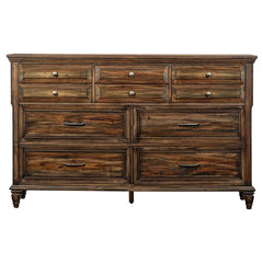 Avenue 8-drawer Dresser Weathered Burnished Brown - 223033