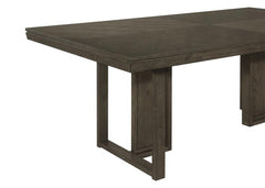 Kelly Rectangular Dining Table Dark Grey - 107961