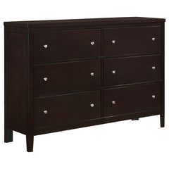 Carlton 5-piece Queen Bedroom Set Cappuccino - 202091Q-S5