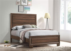 Brandon Wood Full Panel Bed Warm Brown - 205321F
