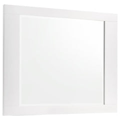 Felicity 5-piece Full Bedroom Set White High Gloss - 203500F-S5