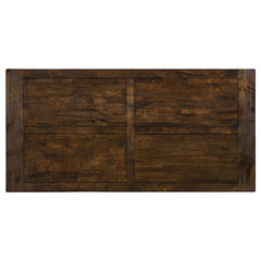 Coleman 7-piece Rectangular Dining Set Rustic Golden Brown - 107041-S7A