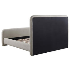 Wren Upholstered Eastern King Panel Bed Grey - 302052KE