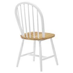 Cinder Wood Dining Side Chair White (Set of 4) - 4129