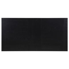 Catherine Rectangular Double Pedestal Dining Table Black - 106251