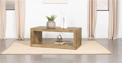 Benton Rectangular Solid Wood Coffee Table Natural - 704838