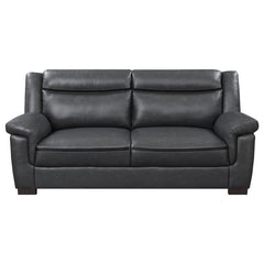 Arabella 3-piece Upholstered Padded Arm Sofa Set Grey - 506591-S3