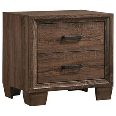Brandon 4-piece Eastern King Bedroom Set Warm Brown - 205321KE-S4