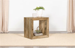 Benton Rectangular Solid Wood End Table Natural - 704837