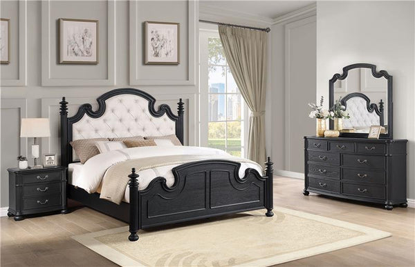 Celina 4-piece Queen Bedroom Set Black - 224761Q-S4