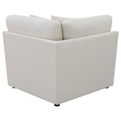Hobson Upholstered Corner Ivory - 551452