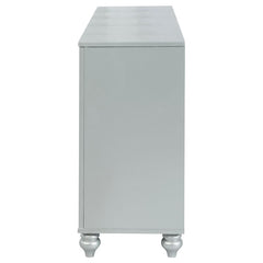 Gunnison 6-drawer Dresser Silver Metallic - 223213