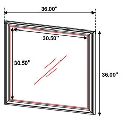 Sandy Beach 4-piece California King Bedroom Set Black - 201329KW-S4
