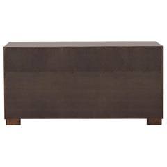 Jessica 5-piece Queen LED Bedroom Set Cappuccino - 200711Q-S5P