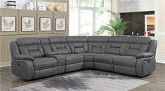 Higgins Upholstered Wedge Grey - 600370B2