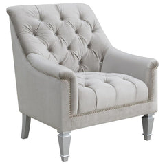 Avonlea 3-piece Upholstered Sloped Arm Sofa Set Grey Velvet - 508461-S3