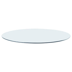 60" 12mm Round Glass Table Top Clear - CP60RD-12