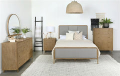 Arini 5-piece Queen Bedroom Set Sand Wash and Grey - 224301Q-S5