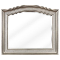 Bling Game 4-piece Queen Bedroom Set Metallic Platinum - 204181Q-S4