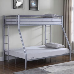 Hayward Metal Twin Over Full Bunk Bed Silver - 460062