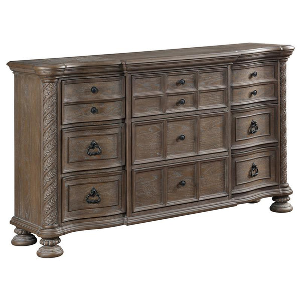 Emmett 9-drawer Dresser Walnut - 224443