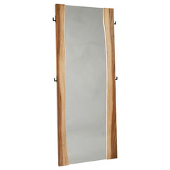 Winslow 31 x 76 Inch Standing Floor Mirror Smokey Walnut - 223256