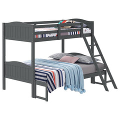 Arlo Wood Twin Over Full Bunk Bed Grey - 405054GRY