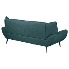 Acton Upholstered Flared Arm Sofa Teal Blue - 511161