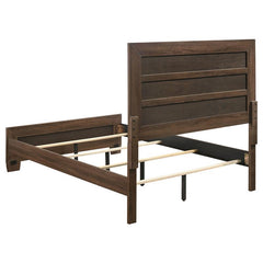 Brandon 5-piece Eastern King Bedroom Set Warm Brown - 205321KE-S5