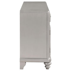 Bling Game 5-drawer Dining Server Metallic Platinum - 106475