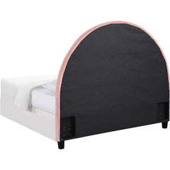 June Upholstered Queen or Full Panel Headboard Blush - 315927QF