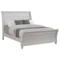 Stillwood Wood Eastern King Sleigh Bed Vintage Linen - 223281KE