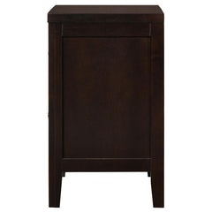 Carlton 2-drawer Rectangular Nightstand Cappuccino - 202092