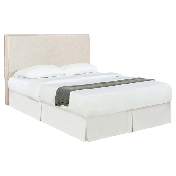 Izzy Upholstered Queen or Full Panel Headboard Sand - 315985QF