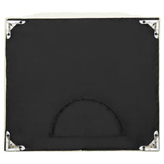 Chaviano Square Upholstered Ottoman Pearl White - 505394