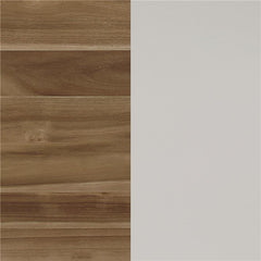 Nogales Rectangular Wood Dining Table Natural Acacia and Off White - 122301