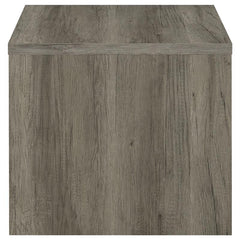 Felix 1-drawer Engineered Wood Side End Table Grey Driftwood - 707727
