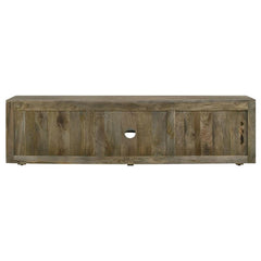 Keese 2-door Wood 70" TV Stand Media Console Mango Brown - 702333