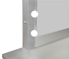 Eleanor 6-drawer Dresser with Mirror Metallic Mercury - 223463M