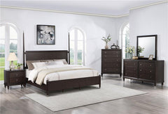 Emberlyn 5-piece Eastern King Bedroom Set Brown - 223061KE-S5