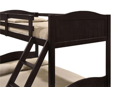 Arlo Wood Twin Over Full Bunk Bed Espresso - 405054BRN