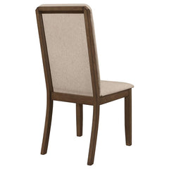 Wethersfield Solid Back Side Chairs Latte (Set of 2) - 109842
