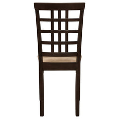 Kelso 3-piece Drop Leaf Dining Set Cappuccino and Tan - 190821-S3
