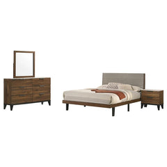 Mays 4-piece Queen Bedroom Set Walnut - 215961Q-S4